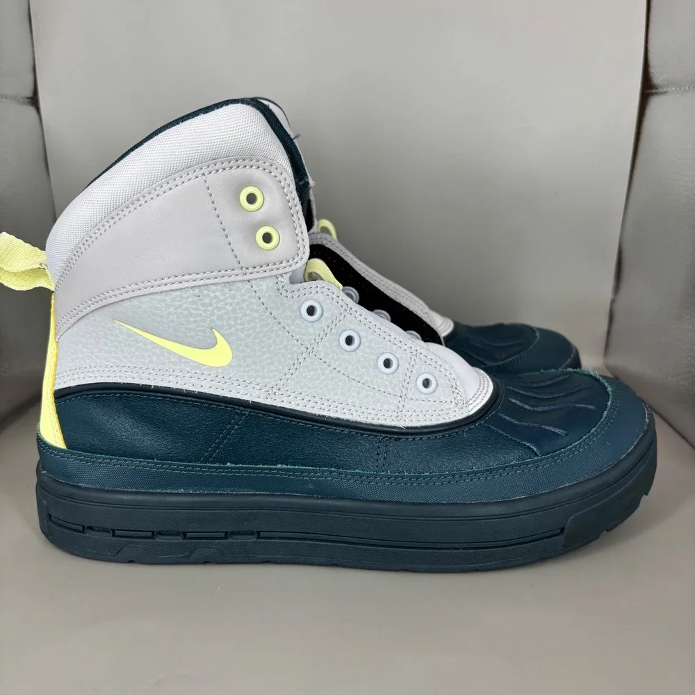 Nike ACG Woodside 2 High Dark Teal Grey Volt Boots 524872-302 Kids 7Y Womens 8.5
